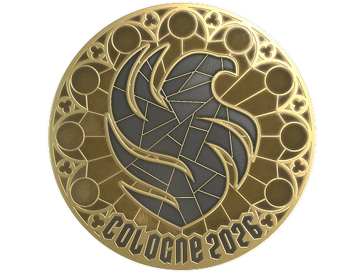 Item Sticker | Falcons (Gold) | Cologne 2026