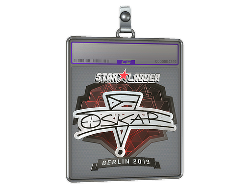 Item Sticker Slab | oskar (Foil) | Berlin 2019