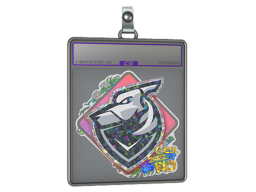 Item Sticker Slab | Grayhound Gaming (Glitter) | Rio 2022