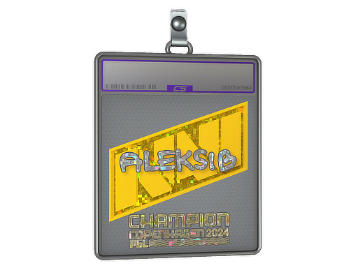 Item Sticker Slab | Aleksib (Glitter, Champion) | Copenhagen 2024