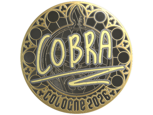 Item Sticker | cobra (Gold) | Cologne 2026