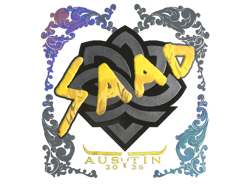 Item Sticker | saadzin (Holo) | Austin 2025