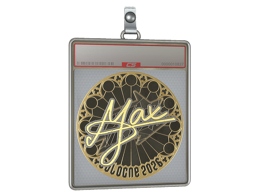 Item Sticker Slab | max (Gold) | Cologne 2026