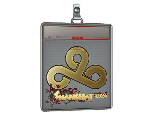 Item Sticker Slab | Cloud9 (Gold) | Shanghai 2024