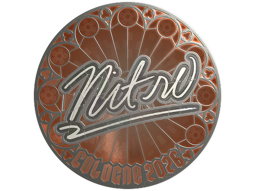 Item Sticker | nitr0 (Foil) | Cologne 2026