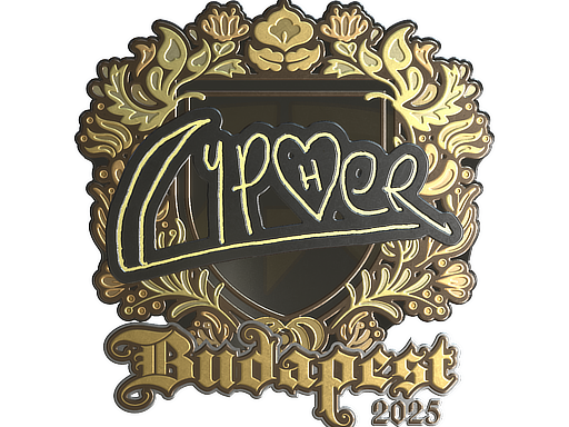 Item Sticker | Cypher (Gold) | Budapest 2025