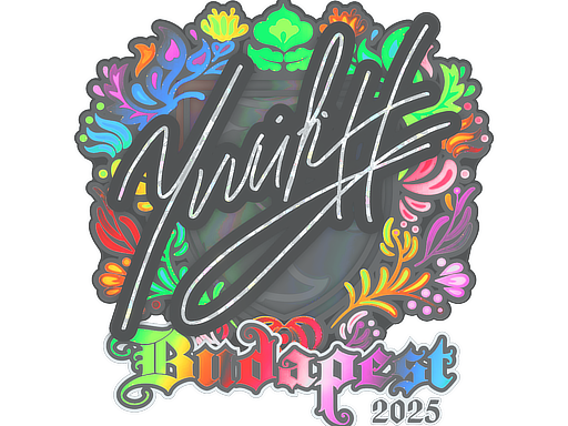 Item Sticker | yuurih (Holo) | Budapest 2025