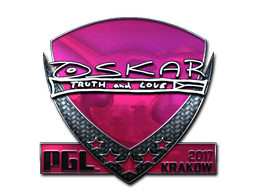 Item Sticker | oskar (Foil) | Krakow 2017