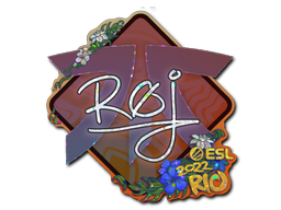 Item Sticker | roeJ (Glitter) | Rio 2022