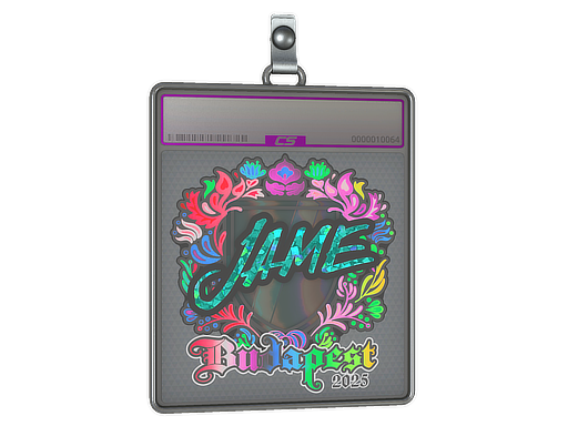 Item Sticker Slab | Jame (Holo) | Budapest 2025