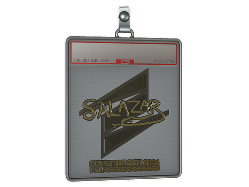 Item Sticker Slab | salazar (Gold) | Copenhagen 2024