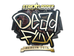 Item Sticker | DeadFox (Gold) | Berlin 2019