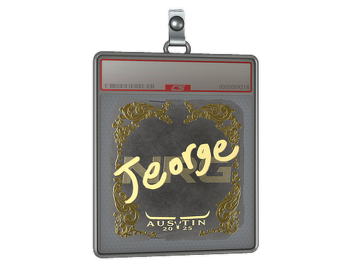 Item Sticker Slab | jeorge (Gold) | Austin 2025