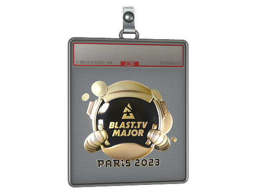 Item Sticker Slab | BLAST.tv (Gold) | Paris 2023