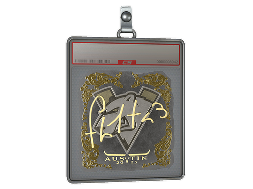 Item Sticker Slab | FL1T (Gold) | Austin 2025
