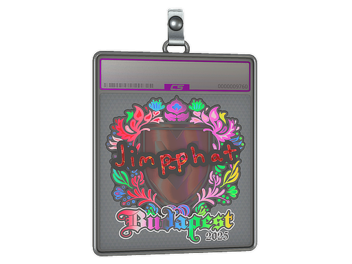 Item Sticker Slab | Jimpphat (Holo) | Budapest 2025