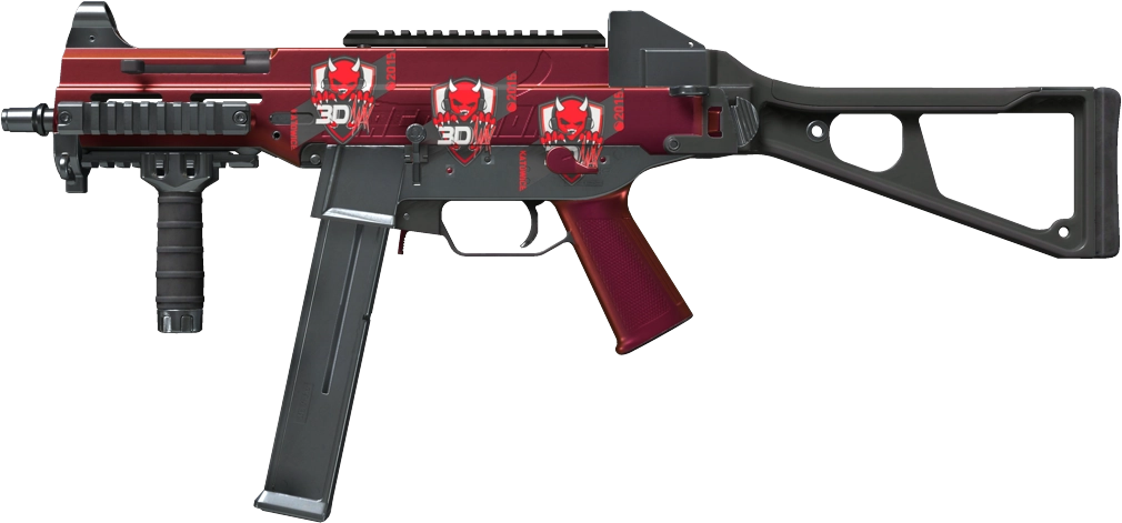 Item UMP-45 | Crimson Foil