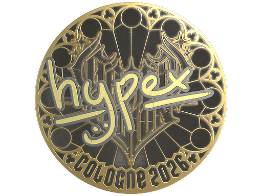 Item Sticker | hypex (Gold) | Cologne 2026