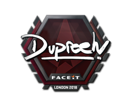 Item Sticker | dupreeh | London 2018