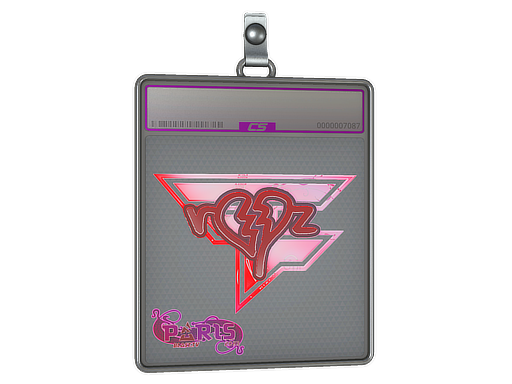 Item Sticker Slab | ropz (Holo) | Paris 2023