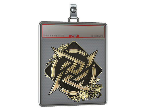 Item Sticker Slab | Ninjas in Pyjamas (Gold) | Rio 2022