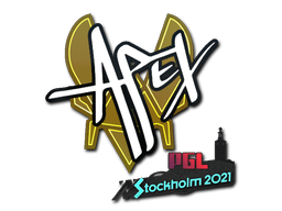 Item Sticker | apEX | Stockholm 2021