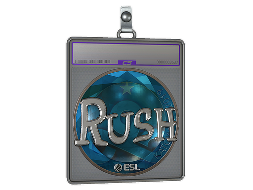 Item Sticker Slab | RUSH (Foil) | Katowice 2019