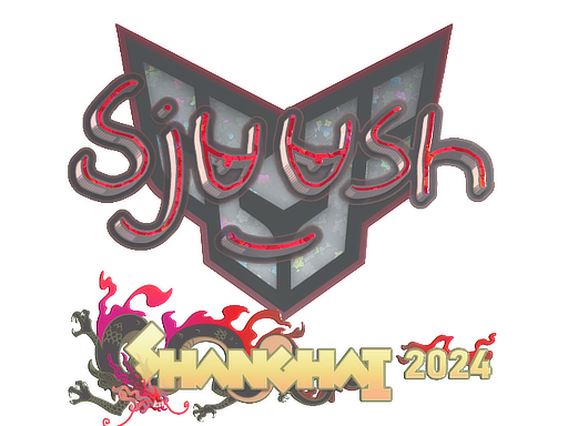 Item Sticker | sjuush (Glitter) | Shanghai 2024