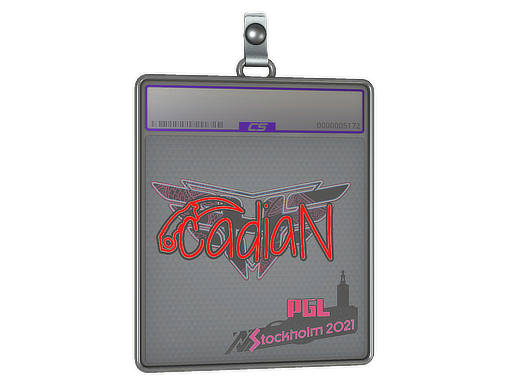 Item Sticker Slab | cadiaN (Holo) | Stockholm 2021