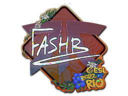 Item Sticker | FASHR (Glitter) | Rio 2022