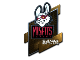 Item Sticker | Misfits Gaming (Foil) | Boston 2018