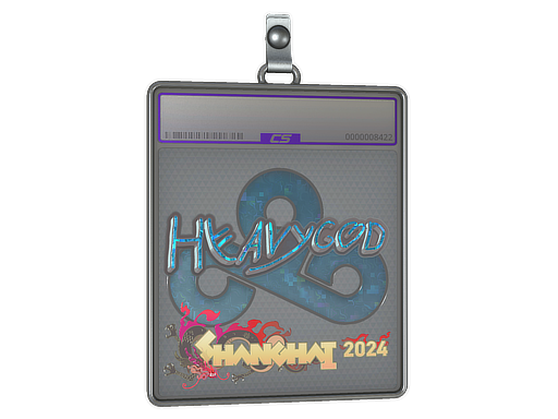 Item Sticker Slab | Heavygod (Glitter) | Shanghai 2024
