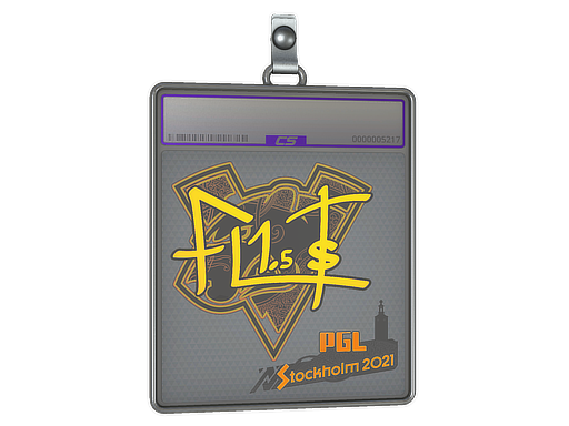 Item Sticker Slab | FL1T (Holo) | Stockholm 2021
