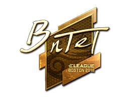 Item Sticker | BnTeT (Gold) | Boston 2018