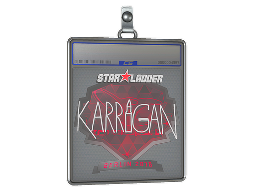 Item Sticker Slab | karrigan | Berlin 2019