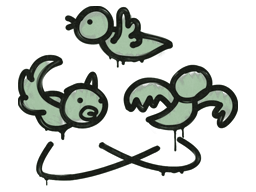 Item Sealed Graffiti | Dizzy (Cash Green)