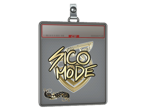 Item Sticker Slab | Sico (Gold) | Paris 2023