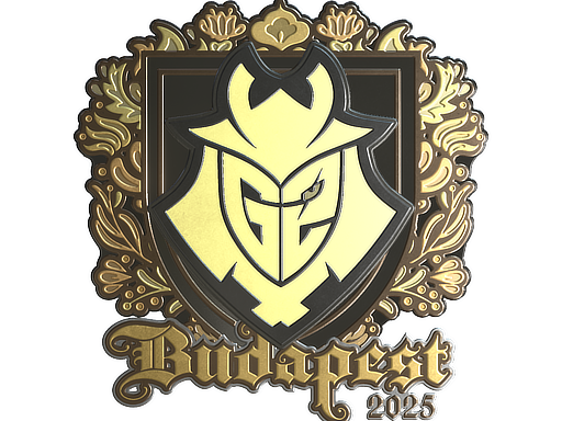 Item Sticker | G2 esports (Gold) | Budapest 2025