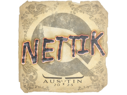 Item Sticker | nettik | Austin 2025