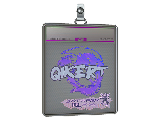 Item Sticker Slab | qikert (Holo) | Antwerp 2022