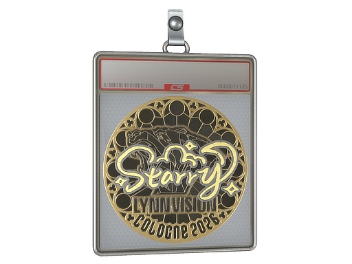 Item Sticker Slab | Starry (Gold) | Cologne 2026