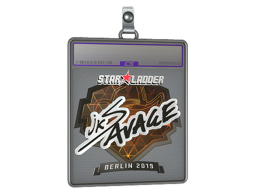 Item Sticker Slab | jks (Foil) | Berlin 2019