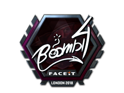 Item Sticker | Boombl4 (Foil) | London 2018