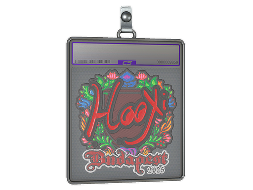 Item Sticker Slab | HooXi (Embroidered) | Budapest 2025