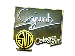 Item Sticker | cajunb (Foil) | Cologne 2015
