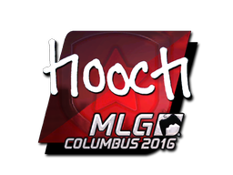 Item Sticker | hooch (Foil) | MLG Columbus 2016