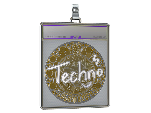 Item Sticker Slab | Techno4K (Foil) | Cologne 2026