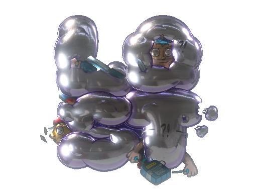 Item Sticker | Lost In Smoke (Foil)