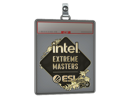 Item Sticker Slab | IEM (Gold) | Rio 2022