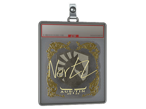 Item Sticker Slab | NertZ (Gold) | Austin 2025